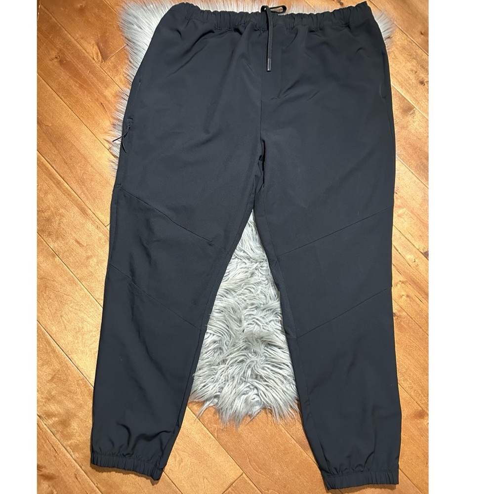 GapFit Crinkle Nylon Jogger Pants Black Size XXL - Picture 4 of 6